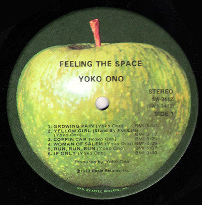 Yoko Ono / The Plastic Ono Band & Something Different : Feeling The Space (LP, Album, Los)