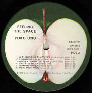 Yoko Ono / The Plastic Ono Band & Something Different : Feeling The Space (LP, Album, Los)