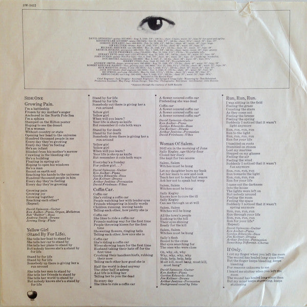 Yoko Ono / The Plastic Ono Band & Something Different : Feeling The Space (LP, Album, Los)