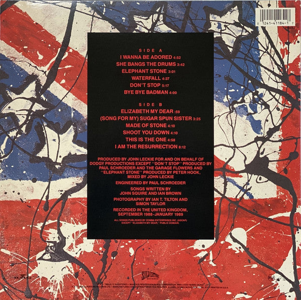 The Stone Roses : The Stone Roses (LP, Album, Hit)