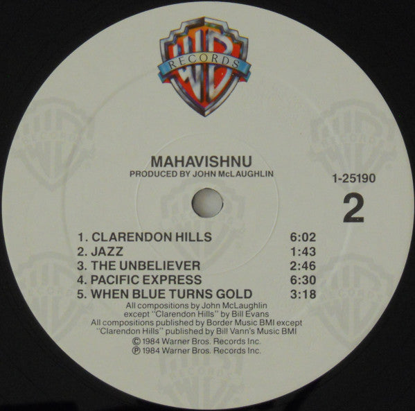 Mahavishnu* : Mahavishnu (LP, Album, All)