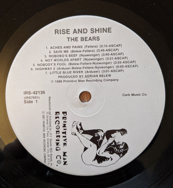 The Bears (3) : Rise And Shine (LP, Album)