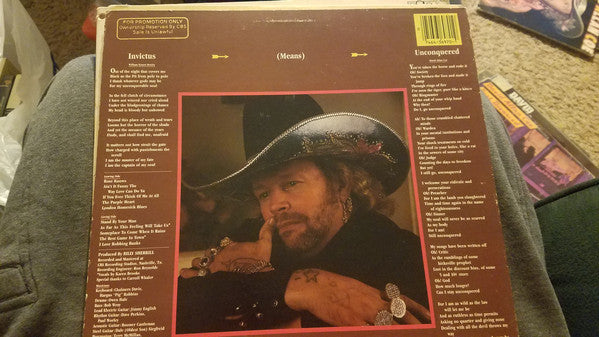 David Allan Coe : Invictus (Means) Unconquered (LP, Album, Ter)