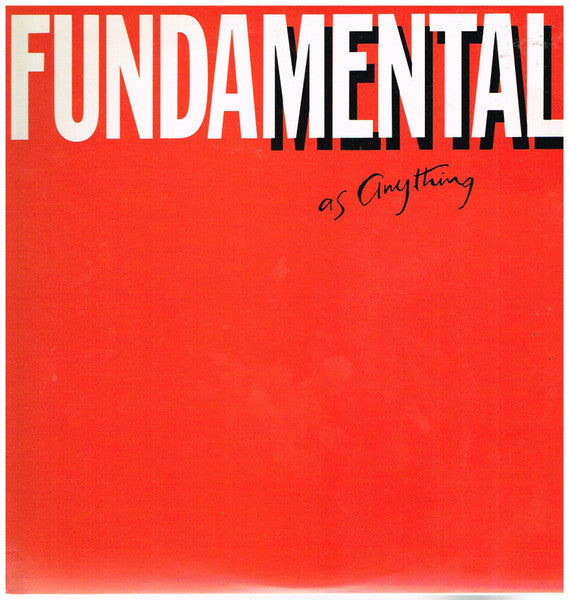 Mental As Anything : Fundamental As Anything (LP, Album)