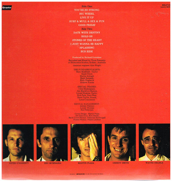 Mental As Anything : Fundamental As Anything (LP, Album)