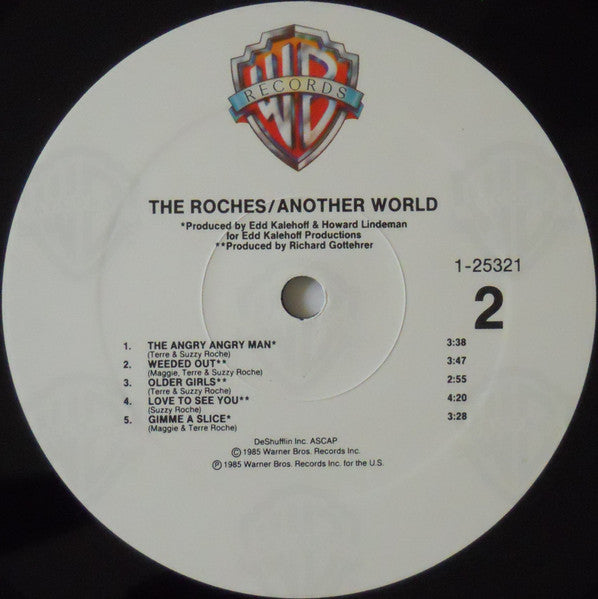 The Roches : Another World (LP, Album, All)