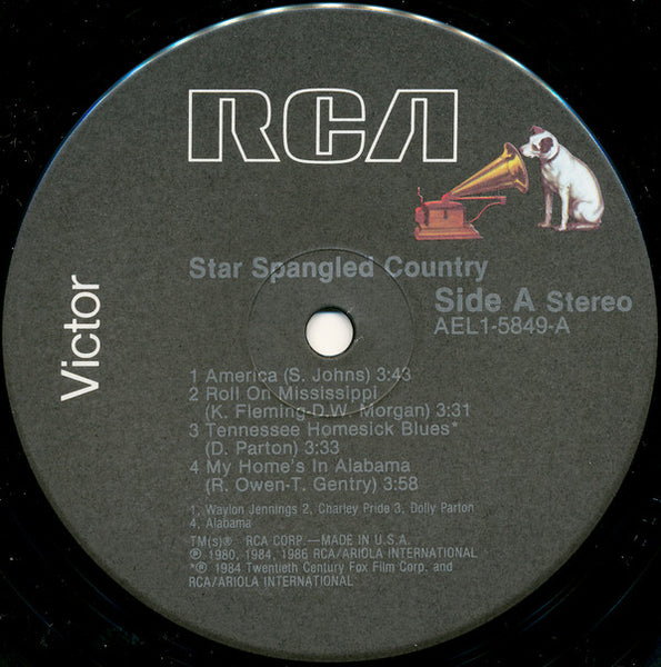 Various : Star Spangled Country (LP)