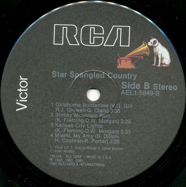 Various : Star Spangled Country (LP)
