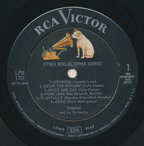 Esquivel And His Orchestra : Other Worlds Other Sounds (LP, Album, Mono, Ind)