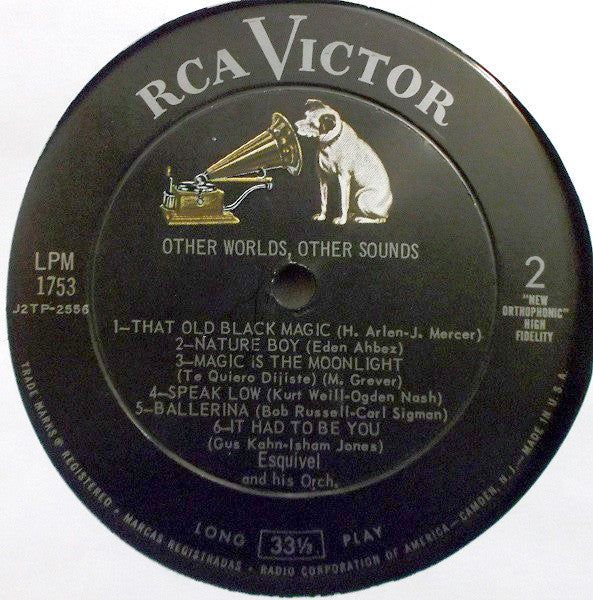 Esquivel And His Orchestra : Other Worlds Other Sounds (LP, Album, Mono, Ind)