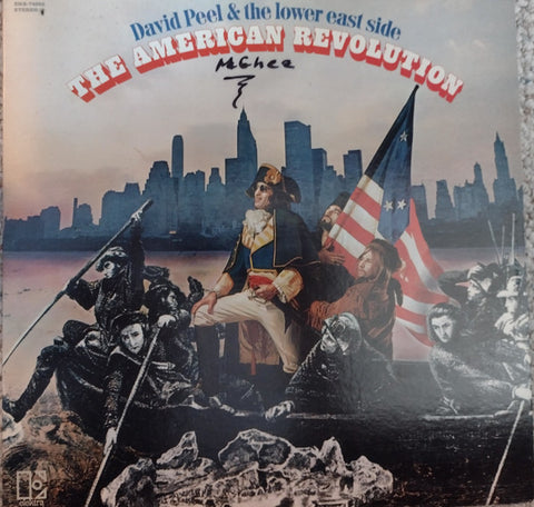 David Peel & The Lower East Side : The American Revolution (LP, Album, Gat)