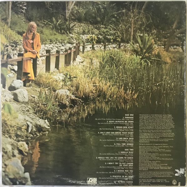 Jackie DeShannon : Jackie (LP, Album, PRC)