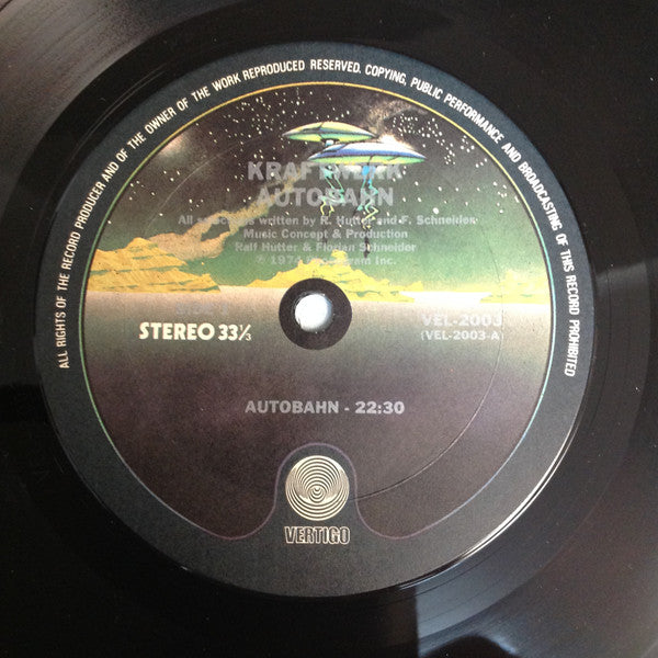 Kraftwerk : Autobahn (LP, Album, Ter)