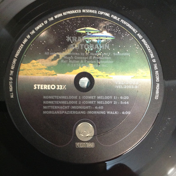 Kraftwerk : Autobahn (LP, Album, Ter)