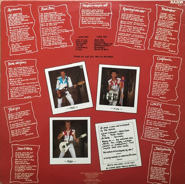 The Adicts : Smart Alex (LP, Album)