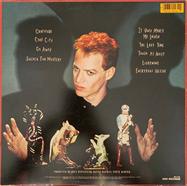 Danny Elfman : So-Lo (LP, Album, Pin)