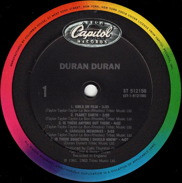 Duran Duran : Duran Duran (LP, Album, Club, RE, Col)