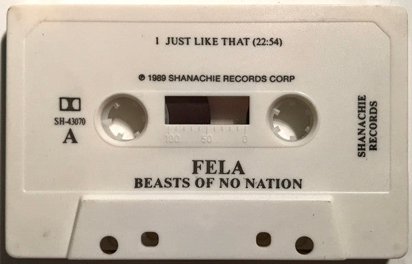 Fela Kuti & Egypt 80 : Beasts Of No Nation (Cass, Comp)