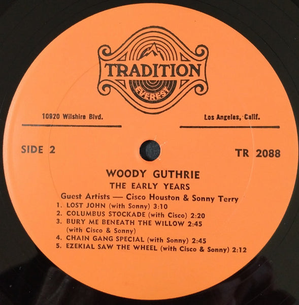 Woody Guthrie : The Early Years (LP, Comp)