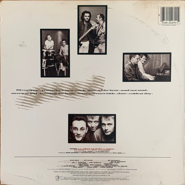 Madness : Mad Not Mad (LP, Album, SRC)