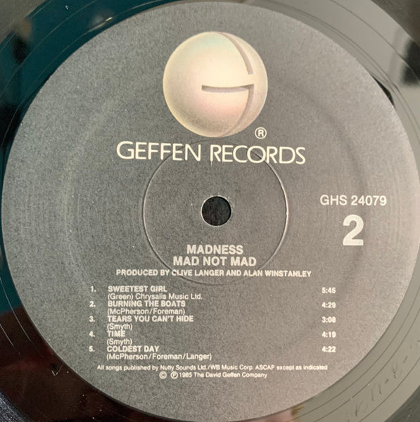 Madness : Mad Not Mad (LP, Album, SRC)