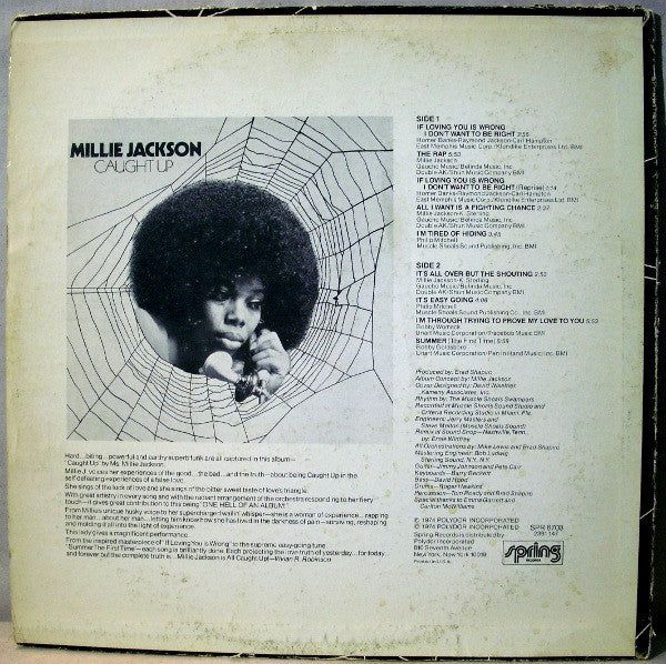 Millie Jackson : Caught Up (LP, Album, Pre)