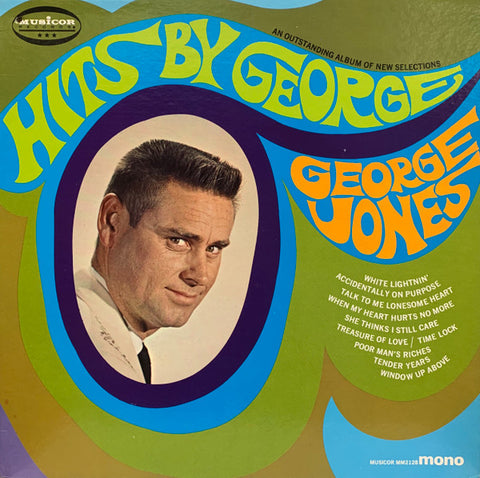 George Jones (2) : Hits By George (LP, Album, Mono, Hig)