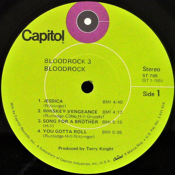 Bloodrock : Bloodrock 3 (LP, Album, Jac)