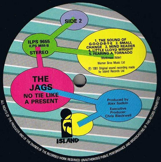 The Jags : No Tie Like A Present (LP, Album)