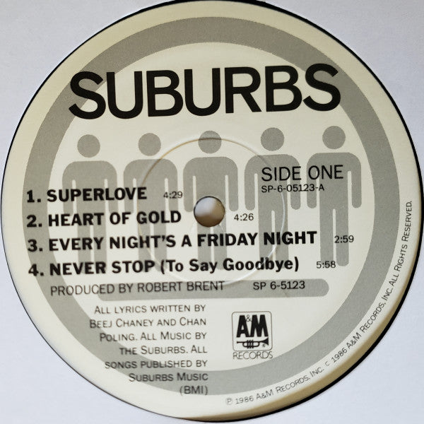 The Suburbs : Suburbs (LP, Album, Ele)
