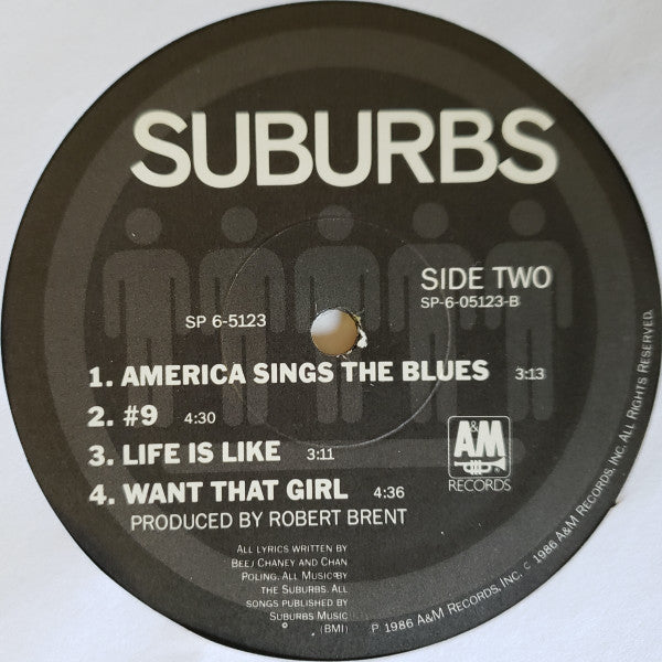The Suburbs : Suburbs (LP, Album, Ele)