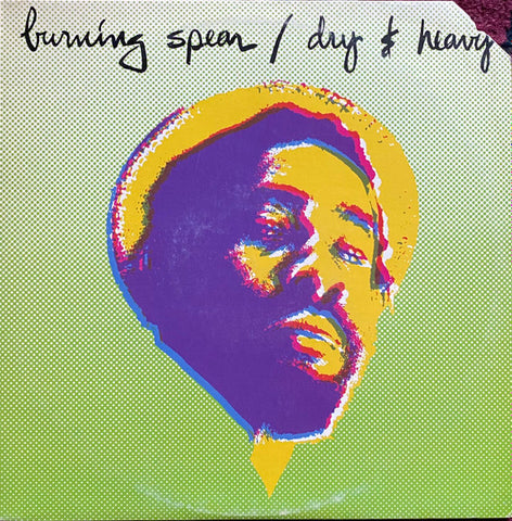 Burning Spear : Dry & Heavy (LP, Album, RE, Ter)