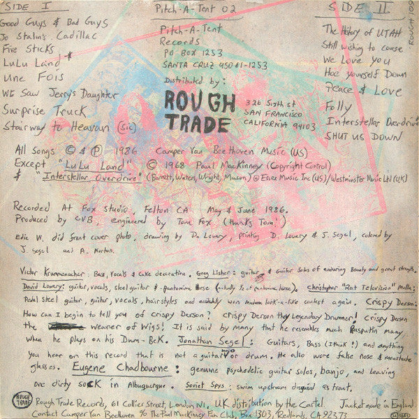 Camper Van Beethoven : Camper Van Beethoven (LP, Album)