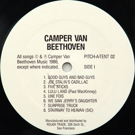 Camper Van Beethoven : Camper Van Beethoven (LP, Album)