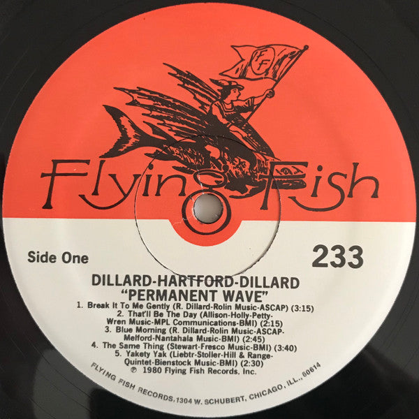 Doug Dillard • John Hartford • Rodney Dillard : Permanent Wave (LP, Album, PRC)