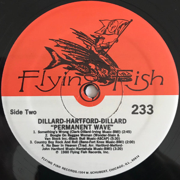 Doug Dillard • John Hartford • Rodney Dillard : Permanent Wave (LP, Album, PRC)