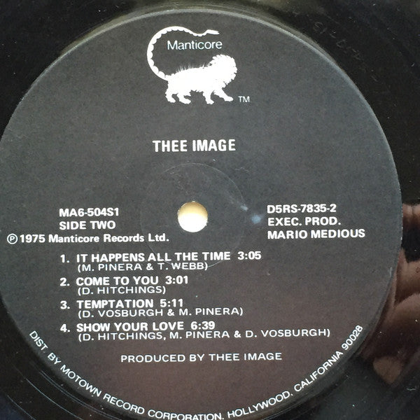 Thee Image : Thee Image (LP, Album)