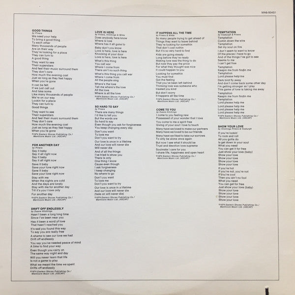 Thee Image : Thee Image (LP, Album)