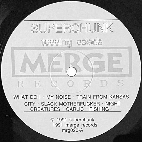 Superchunk : Tossing Seeds (Singles 89-91) (LP, Comp)