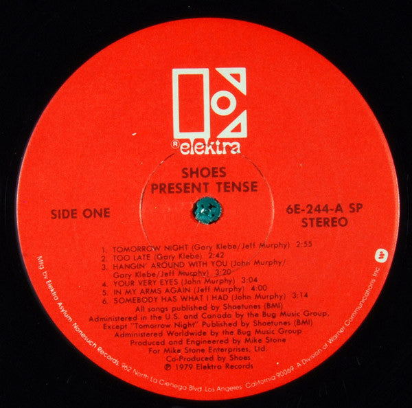 Shoes : Present Tense (LP, Album, Spe)