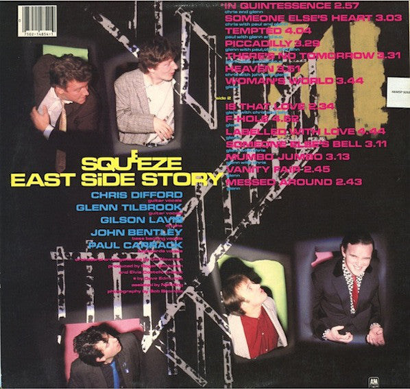 Squeeze (2) : East Side Story (LP, Album, R -)