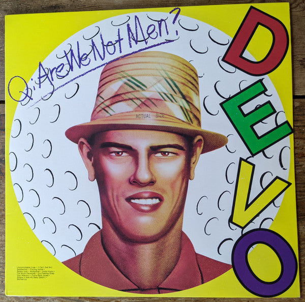 Devo : Q: Are We Not Men? A: We Are Devo! (LP, Album, Jac)