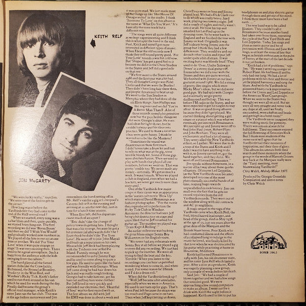 The Yardbirds : Shapes Of Things (2xLP, Comp, Gat)