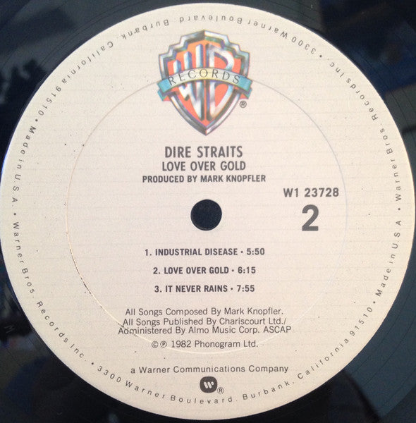 Dire Straits : Love Over Gold (LP, Album, Club)