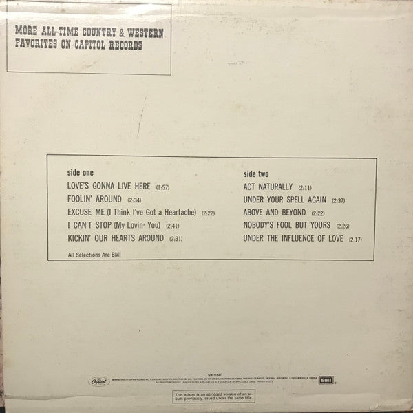 Buck Owens : The Best Of Buck Owens (LP, Comp, RE, Jac)