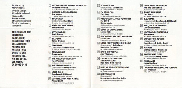 Various : The World's Greatest Bluegrass Bands (CD, Comp, RE)