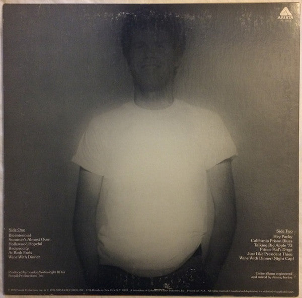 Loudon Wainwright III : T Shirt (LP, Album, PRC)