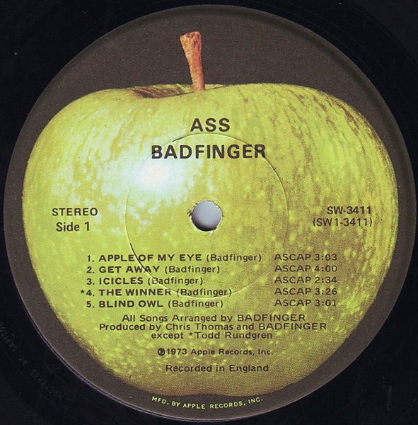 Badfinger : Ass (LP, Album, Los)