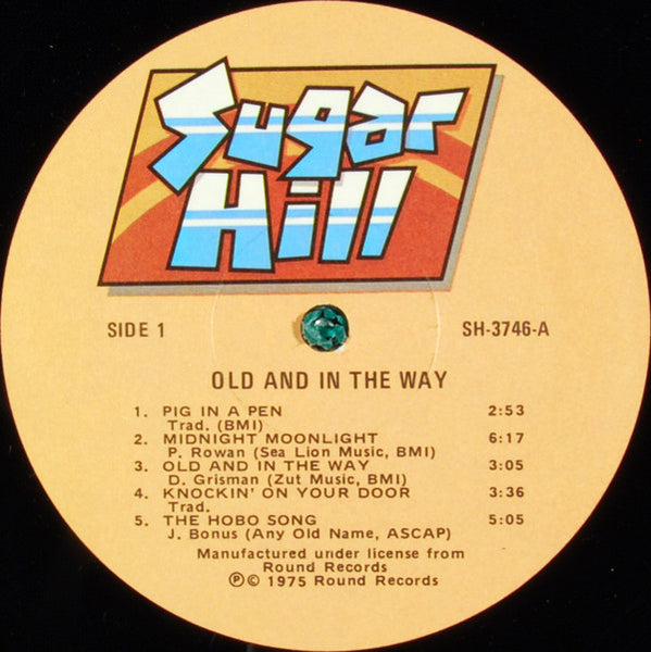 Old & In The Way : Old And In The Way (LP, Album, RE, RM, Ele)