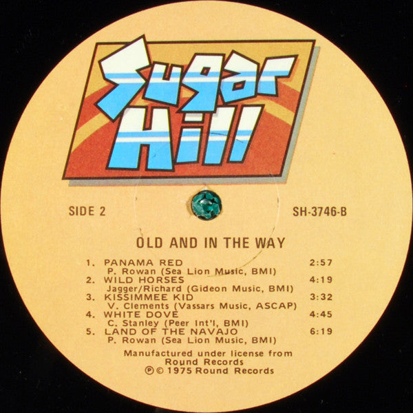 Old & In The Way : Old And In The Way (LP, Album, RE, RM, Ele)